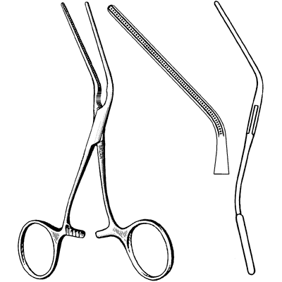 DeBakey Atraumatic Vascular Forceps 4 3-4" - 52-6580
