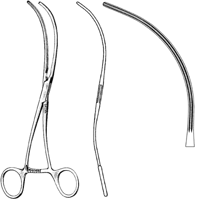 DeBakey Atraumatic Peripheral Vessel Clamp 7 1-4" - 52-6604