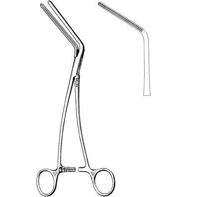 DeBakey Atraumatic Multi-Purpose Clamp 10" - 52-6631