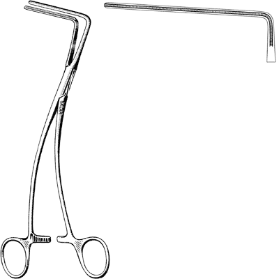 DeBakey Atraumatic Multi-Purpose Clamp 11" - 52-6645