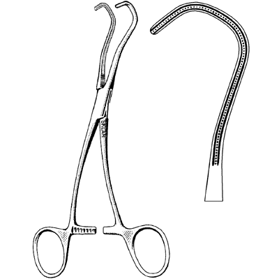 DeBakey Derra Atraumatic Clamp 6 3-4" - 52-6652