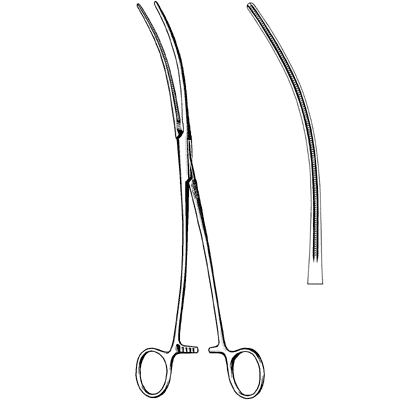 DeBakey Aortic Aneurysm Clamp 10 1-2" - 52-6661