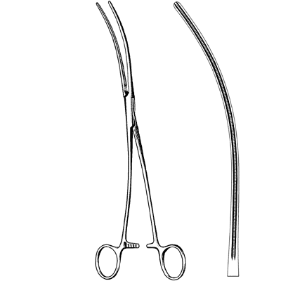 DeBakey Aortic Aneurysm Clamp 13" - 52-6663