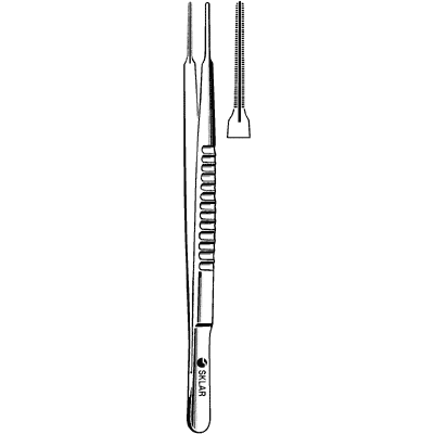 Cooley Vascular Tissue Forceps 8" - 52-6694
