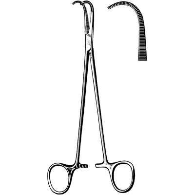 Negus Hemostatic Forceps 7 1-2" - 55-2340