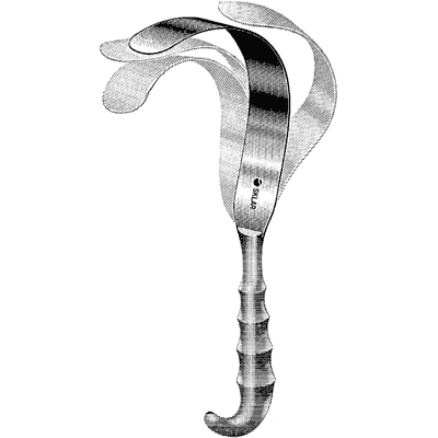 Zalkind Lung Retractor 3" x 12" - 55-7230