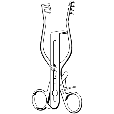 Henly Vascular Surgery Retractor 6 1-2" - 55-7341