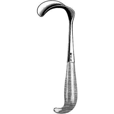 Brewster Retractor 1 3-4" x 1" Blade - 60-5434