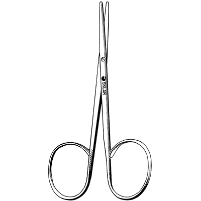 Ribbon Strabismus Scissors 4 1-2" - 64-1240