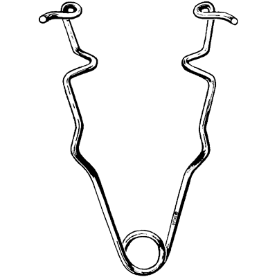 Plain Wire Speculum 2 3-4" - 65-1127