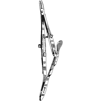 Castroviejo-Kalt Needle Holder 5 1-2" - 65-6055