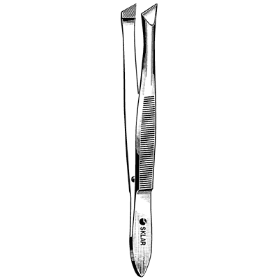 Bergh Cilia Forceps 3 1-2" - 66-1635