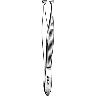 Littauer Cilia Forceps 3 1-2" - 66-1735