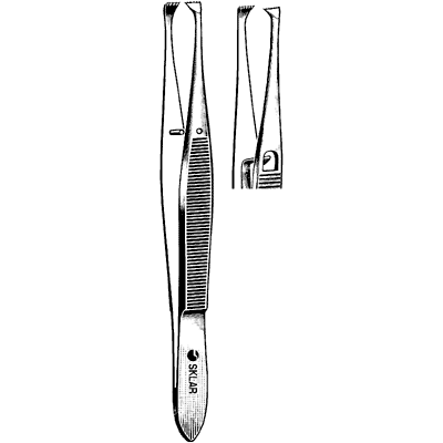 Graefe Fixation Forceps 4 1-8" - 66-2140