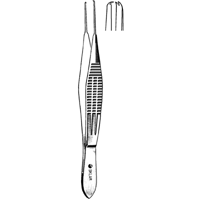 Castroviejo Fixation Forceps 10.9cm - 66-2640