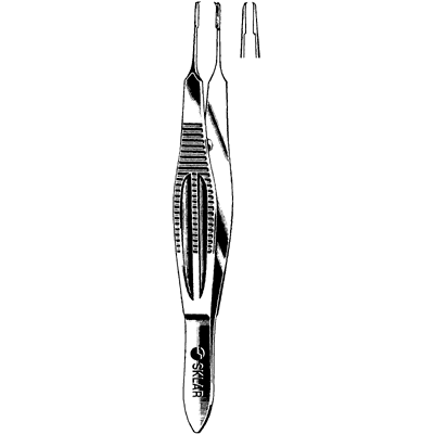 Castroviejo Suture Forceps 4 1-4" - 66-6115