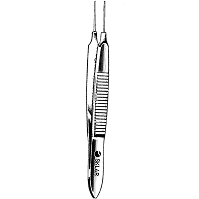 McPherson Micro Iris Suturing Forceps 3 1-2" - 66-6164