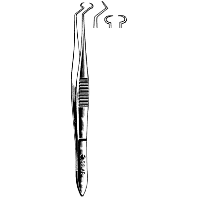 Nugent Superior Rectus Forceps 3 3-4" - 66-6955