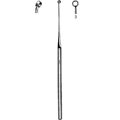 Buck Ear Curette Sharp Angled #3 - 67-2503