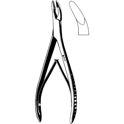 Hartmann Mastoid Ronguer 5 3-4" - 67-5458