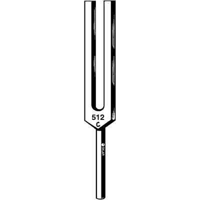 Aluminum Alloy Tuning Fork C-512 - 67-7512