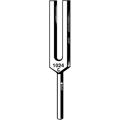 Aluminum Alloy Tuning Fork C-1024 - 67-7524