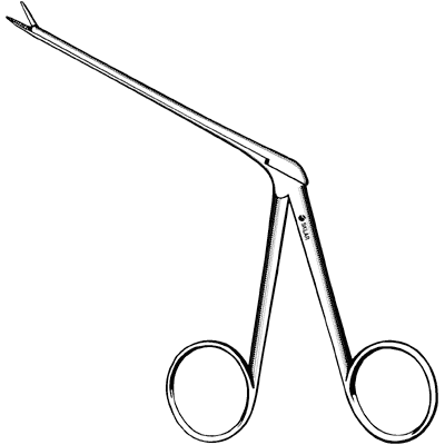 Micro Alligator Ear Forceps 3 1-4" - 67-8006