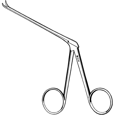 Micro Alligator Ear Forceps 3 1-4" - 67-8008