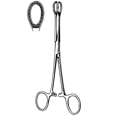 Ballenger Sponge Forceps 7" - 74-1470