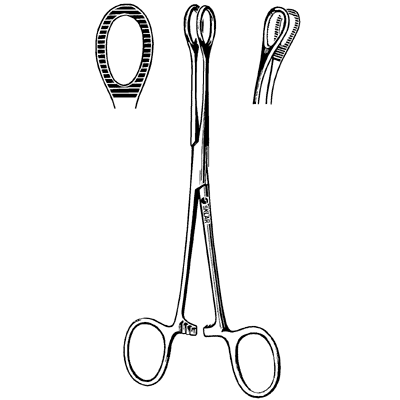 Ballenger Sponge Forceps 7" - 74-1670