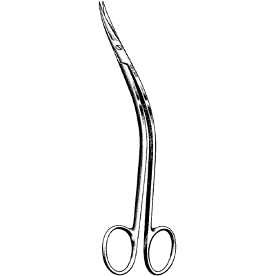 Miller Rectal Scissors 6 1-2" - 80-1565
