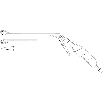 Hemorrhoid Suction Ligator Angled Down 30 - 80-1972