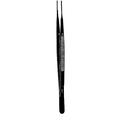 Sklar Black Gerald Forceps 7" - 90-1025