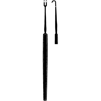 Sklar Black Dermal Retractor 5 1-4" - 90-1042