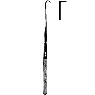 Sklar Black Emmett Tenaculum Hook #3 - 90-2173