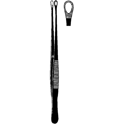 Sklar Black Tuttle Forceps 7" - 90-2270