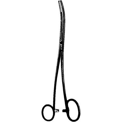 Sklar Black Bozeman Forceps 10 1-4" - 90-2342