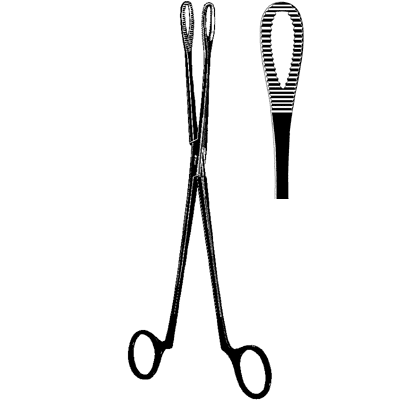 Sklar Black Clemetson Forceps 9 1-2" - 90-2348