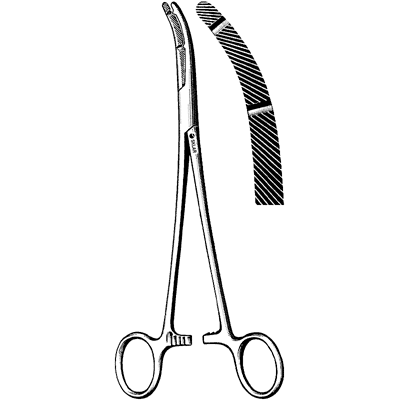 Heaney Forceps 8 3-4" - 90-2387