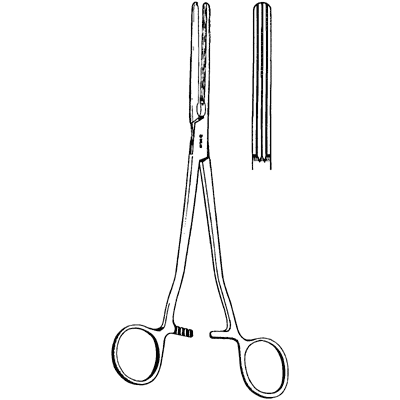 Hysterectomy Forceps 9 1-2" - 90-2790