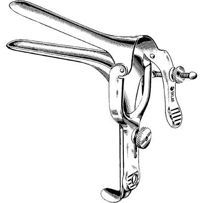 Pederson Vaginal Speculum 4 3-4" x 1 5-8" - 90-3851