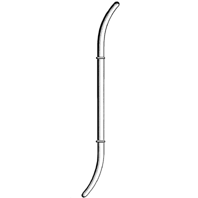 Hank Uterine Dilator Double End 15-16 American Scale - 90-4916