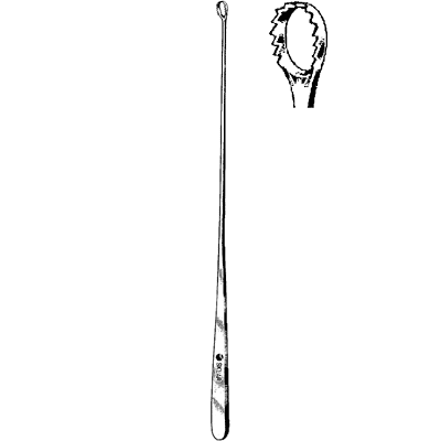 Heaney Uterine Curette 9 1-2" - 90-6095