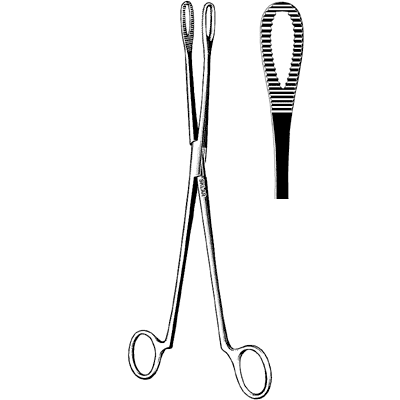 Clemetson Uterine Forceps 9 1-2" - 90-7895