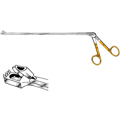 Micro-Cut Wittner Uterine Biopsy Punch Straight 4mm x 8mm Bite - 90-8900