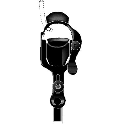 Sklar Black Graves Wide View Speculum 4" x 1 1-4" - 90-9055