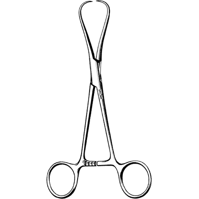 Staude-Moore Tenaculum Forceps 6 1-2" - 91-1465