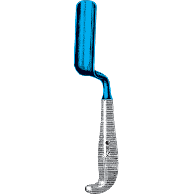 Sklar Blue Tauber Vaginal Spatula 9 1-4" - 91-5176