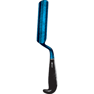 Sklar Blue Segund Vaginal Spatula 10 1-2" - 91-5178