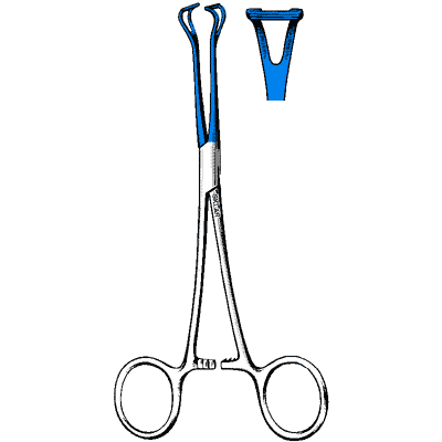 Sklar Blue Babcock Grasping Forceps 8" - 91-5268